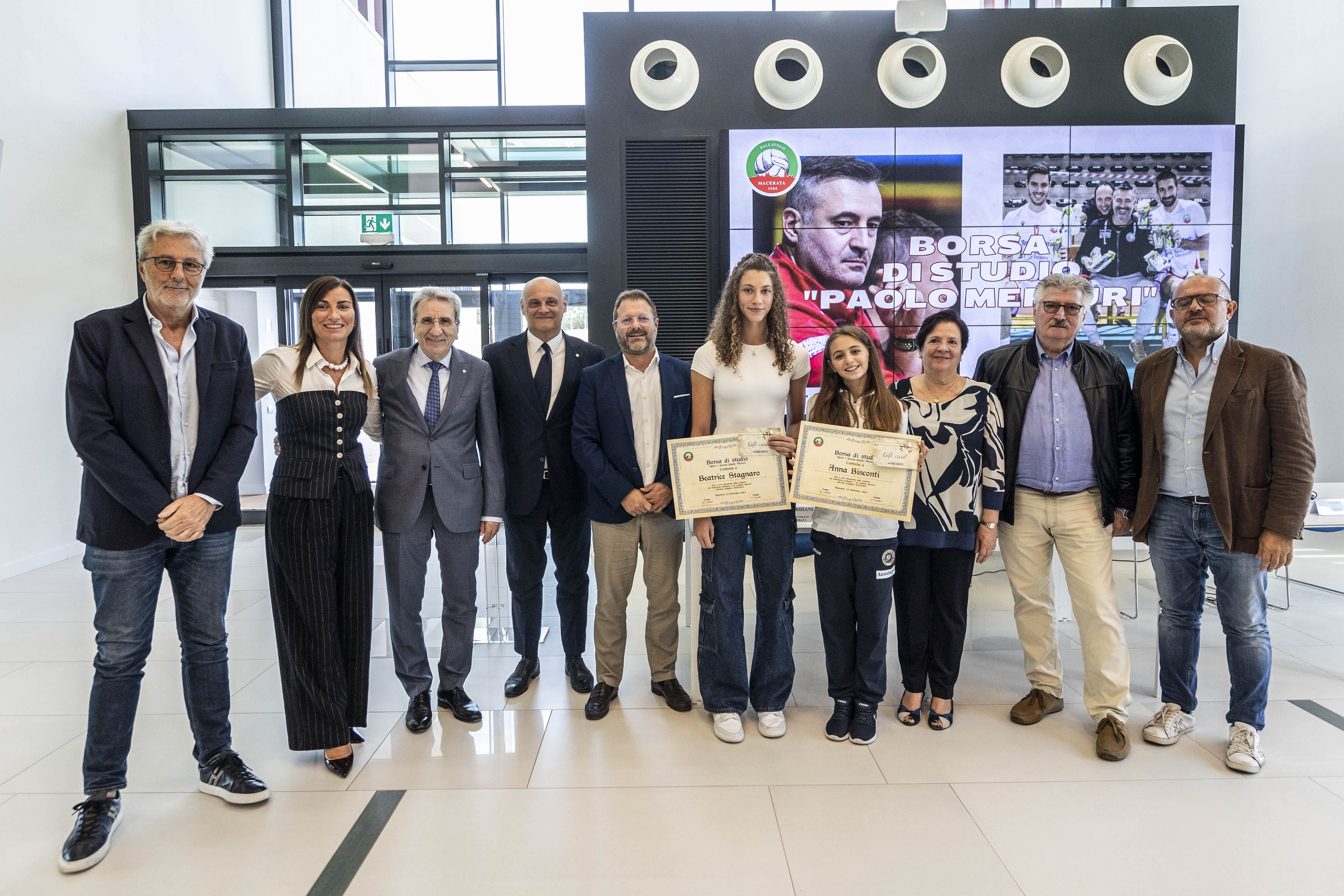 Presentata la nuova Banca Macerata-Fisiomed: pronti per l'esordio in Serie A2 | Banca Macerata 10